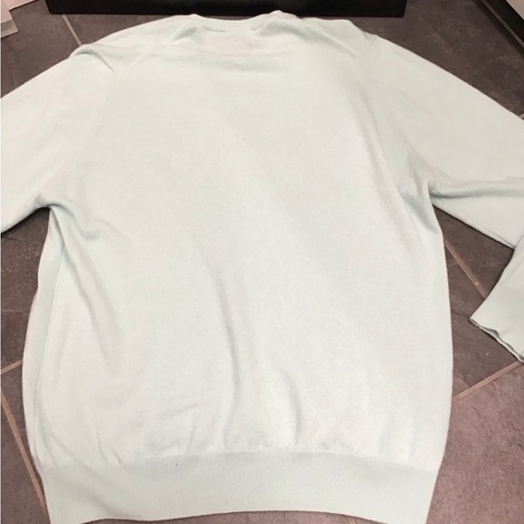 Brooks Brothers Mens Crewneck Sweater Size XL Lightweight 100% Scottish Cashmere - Picture 12 of 16